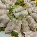 ぱぴぷゆい's cooksnap of when they made おろしポン酢＆レンジで☆野菜の肉巻き.