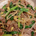 M＆m♪'s cooksnap of when they made 牛肉と豆もやしの甘辛炒め☆.