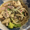 シルバニアF's cooksnap of when they made きのこが美味しい｡。和風スープパスタ.