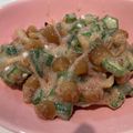えだま21's cooksnap of when they made オクラとなめこの明太あえ.