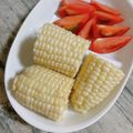 yukarin222's cooksnap of when they made 【簡単】蒸しとうもろこし.