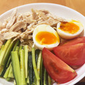 ママメイン！時々子供's cooksnap of when they made お弁当用冷やし中華!始めました.