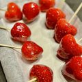 ちょんなぎ's cooksnap of when they made 簡単！いちご飴＊ぶどう飴＊べっこうあめ.