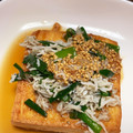 みりあくんママ's cooksnap of when they made 簡単 ごま油香る厚揚げのニラしらす♪.
