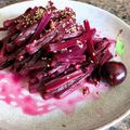 ladyoscar's cooksnap of when they made ビーツのナムル.