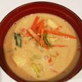 banhflan's cooksnap of when they made コク旨☆ごま豆乳味噌スープ.
