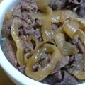 ハマチョッパー's cooksnap of when they made 簡単！うまい！牛丼.