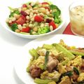 クックDAD's cooksnap of when they made レタスとトマトのサラダ豆.