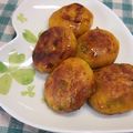 chokomi513's cooksnap of when they made お弁当に♬カボチャのもちもちおやき.