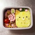 Chaaa_room's cooksnap of when they made すみっコぐらしキャラ弁♡ねこたぴおか.
