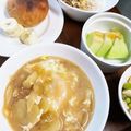 ☆あさ's cooksnap of when they made みそ汁やスープに☆落とし卵とチーズ.