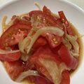 ゆみらんたん's cooksnap of when they made *新玉ねぎとトマトのポン酢マリネ*.