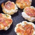 今市らぶ's cooksnap of when they made 簡単！お弁当。はんぺんの大葉チーズ焼き！.