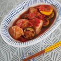 バカリャウ's cooksnap of when they made 鶏肉とズッキーニのトマト南蛮漬け.