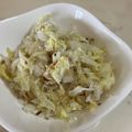papikun's cooksnap of when they made 白菜とツナのデパ地下風サラダ.