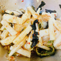 ちび☆あず's cooksnap of when they made 長芋とキムチと海苔のあえ物.