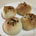 papikun's cooksnap of when they made 30分で完成！？不思議パンのお芋パン.