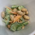 ポメちょん's cooksnap of when they made 水煮大豆ときゅうり、人参のサラダ.