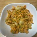 みーやん９８'s cooksnap of when they made ☆簡単☆卵と竹輪のキムチ炒め.