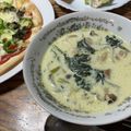 しお大根's cooksnap of when they made 簡単！鶏肉ときのこと野菜の豆乳スープ.
