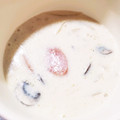 ゆるмαмα's cooksnap of when they made ♫きのことベーコン旨みたっぷり豆乳スープ.