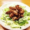 かなりんココりん's cooksnap of when they made カリカリ豚こまと舞茸の唐揚げサラダ.