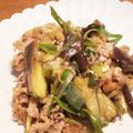 miiko大好き's cooksnap of when they made 超簡単　豚と茄子の旨辛炒め.
