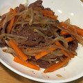 ほのぼのいっこ's cooksnap of when they made 簡単＊牛肉ともやしのオイスター醤油炒め.