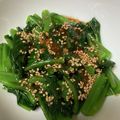 ぱんだ×ぱんだ's cooksnap of when they made つるむらさきのナムル.
