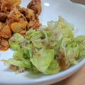 yukoko☆'s cooksnap of when they made ダイエット副菜♪キャベツじゃこ梅肉あえ.