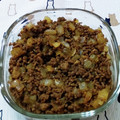 のどぐろLOVE's cooksnap of when they made 豚挽き肉と新玉葱で☆簡単甘辛そぼろ.