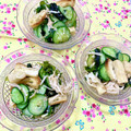 ふたごゆき's cooksnap of when they made きゅうりと油揚げとろろ昆布中華風酢の物.