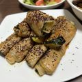 ＊＊天然水＊＊'s cooksnap of when they made 簡単♫梅紫蘇風味✿ズッキーニの豚肉巻き✿.