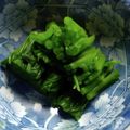 ☆hikonyan☆'s cooksnap of when they made ＊簡単！つるむらさきのおひたし＊.
