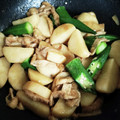 にょりんいこ's cooksnap of when they made 長芋と油揚げの煮物.