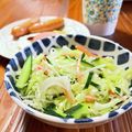 あゆしーといつき's cooksnap of when they made 春キャベツとコーンのサラダ【柏市学校給食.