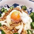 Mimiromi's cooksnap of when they made ✿うめ～オクラそうめん✿.