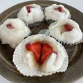 Erikぷん's cooksnap of when they made いちご大福♡白玉粉使用で簡単！可愛い♡.