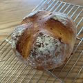 りっぴ。。's cooksnap of when they made 簡単手作りパン☆カンパーニュ.