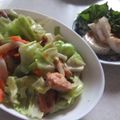 きらり流れ星's cooksnap of when they made お肉柔らか＊鶏胸肉とキャベツの旨ダレ炒め.