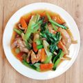 neko＊and…'s cooksnap of when they made 簡単！むね肉と小松菜のとろみ中華炒め.