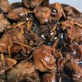 8082☆'s cooksnap of when they made 下処理が肝wふっくら鶏レバーの甘辛煮.