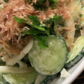 MULA's cooksnap of when they made 新玉ねぎときゅうりの和え物.