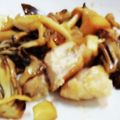 チロルっち's cooksnap of when they made 鶏むね肉とキノコのガーリック醤油炒め.