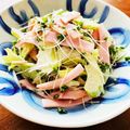 kinniko's cooksnap of when they made 食べ過ぎちゃうセロリとハムのマヨサラダ.