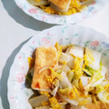 つよまり's cooksnap of when they made 簡単！ごま油香る白菜と油揚げの中華風炒め.