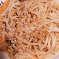 クックUH3NVG☆'s cooksnap of when they made ３分レシピ★もやしの肉味噌炒め.