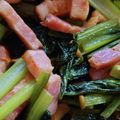 みきてぃぬん's cooksnap of when they made 小松菜とベーコンのニンニク炒め！あと一品.