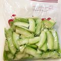 nonkodon's cooksnap of when they made 激ウマ☆摘果メロン（子メロン）の漬け物☆.