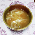 ジョングレ's cooksnap of when they made 新タマのお湯をかけるだけみそ汁.